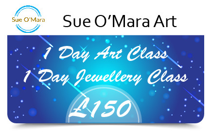 Sue Gift Cards Jan 21 - 1 Day Art